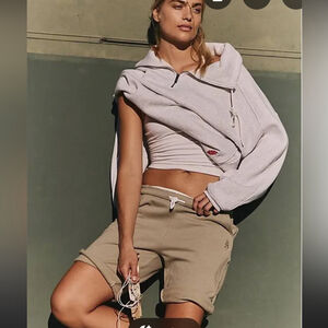 NWOT Free People For The Win Long Shorts